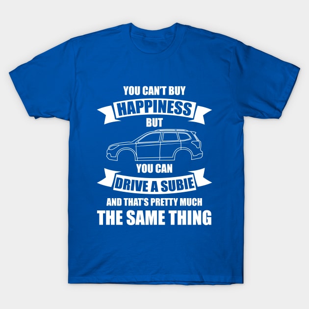 SUBIE FORESTER T-Shirt by HSDESIGNS